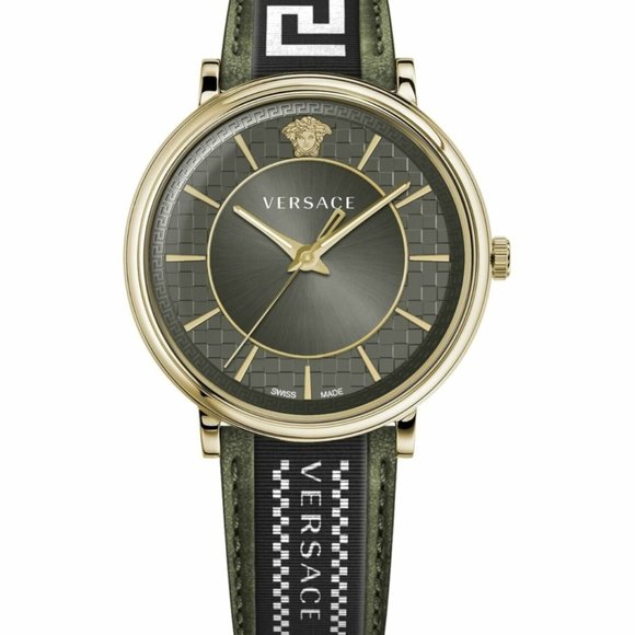 Sale! Versace Men's Green 42mm Watch